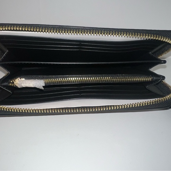 NWT Coach Long Zip Around Wallet In Signature Canvas - Picture 7 of 7